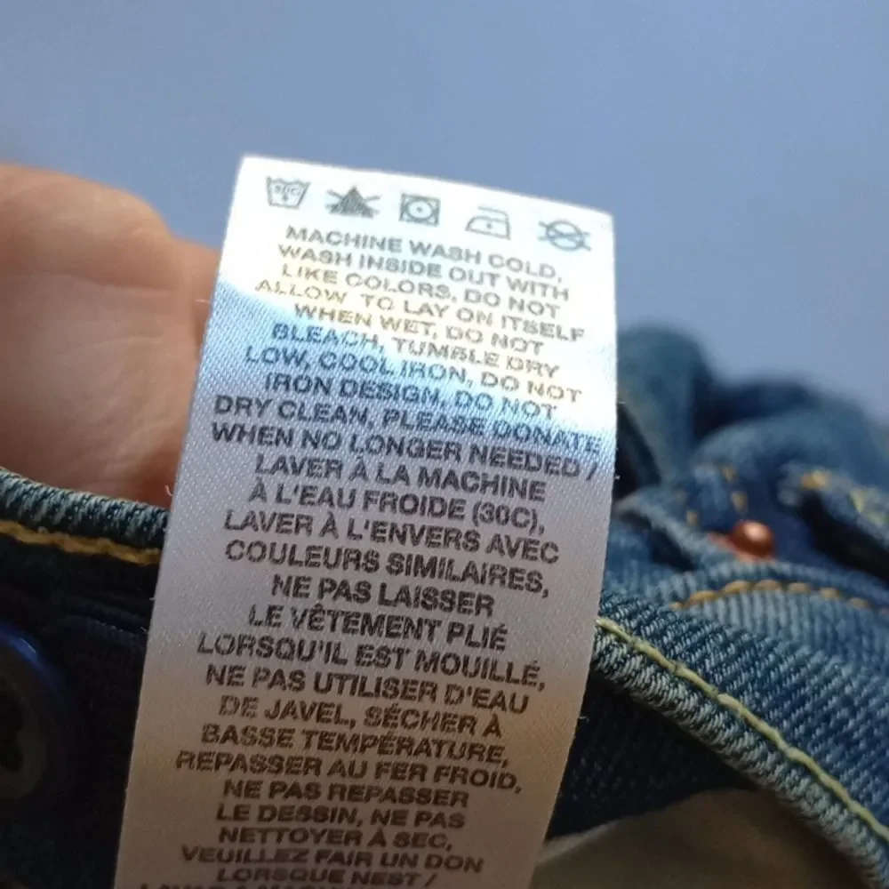 Kids Size 12 Levi's Classic 511 Slim Boys Straight Leg Blue Jeans Medium Wash